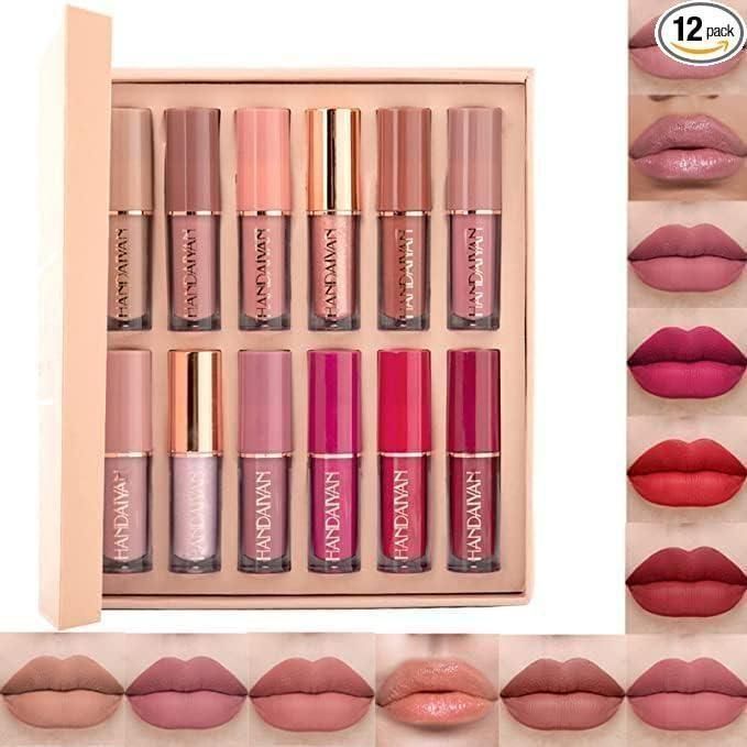 Velvet Matte Liquid Lipstick Set (Buy 6 Get 6 )